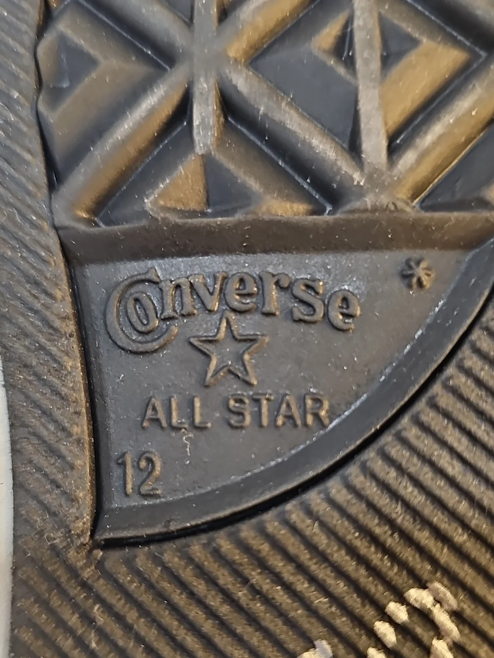 NWOT - CONVERSE KIDS BLUE ALL STAR LOW TOP SNEAKERS SHOES, Size 12, no box